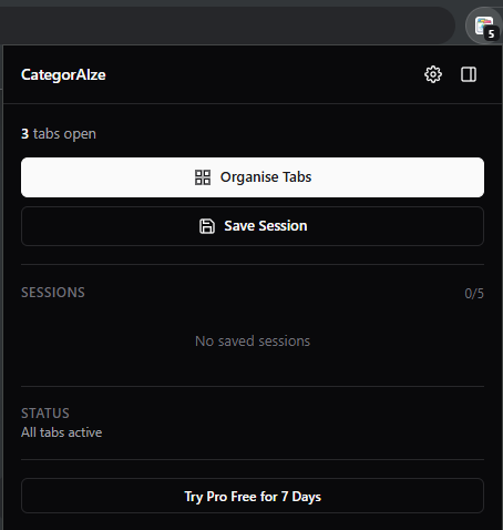 One-Click Organisation